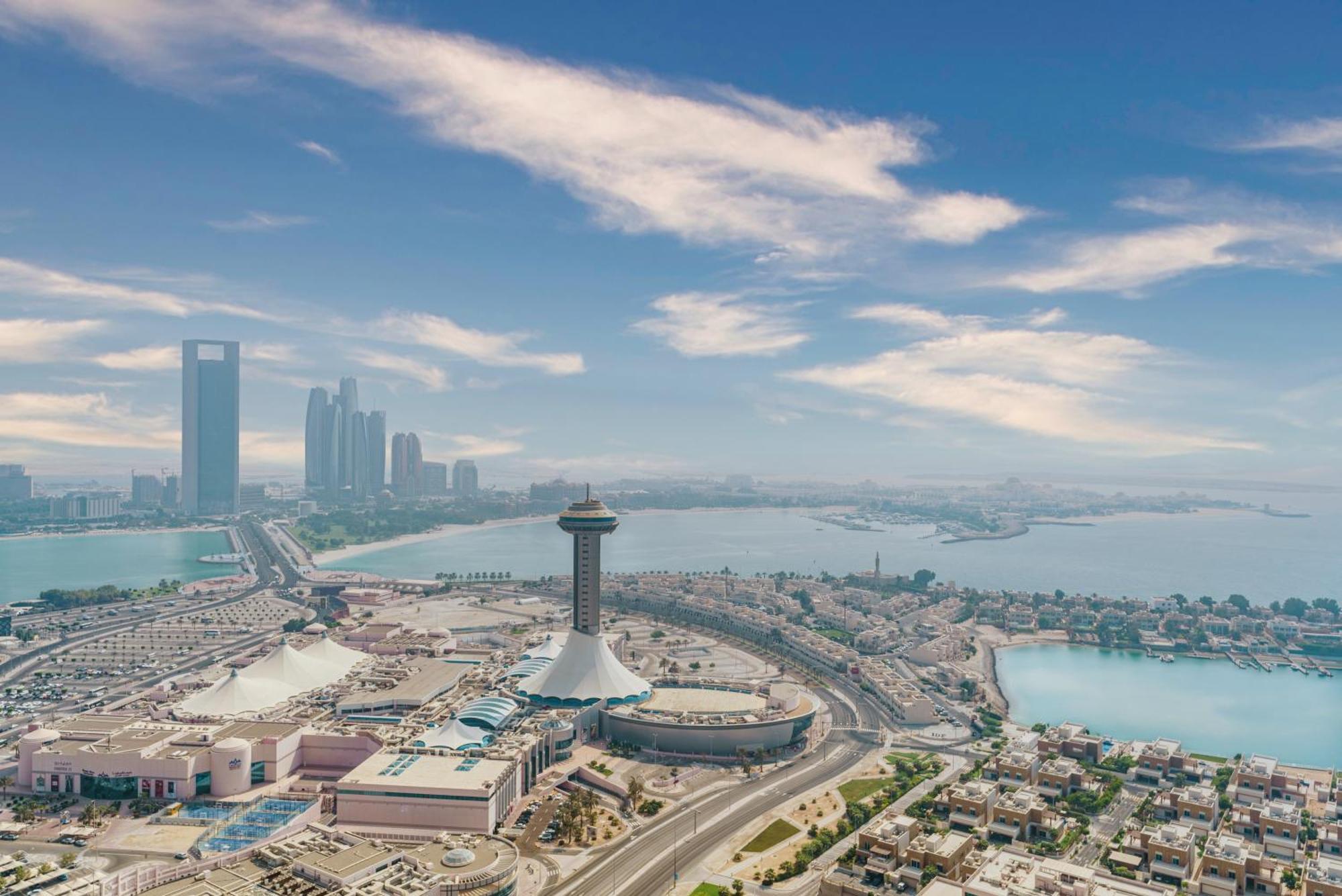 Rixos Marina Abu Dhabi Hotel Exterior foto Aerial view of the convention center