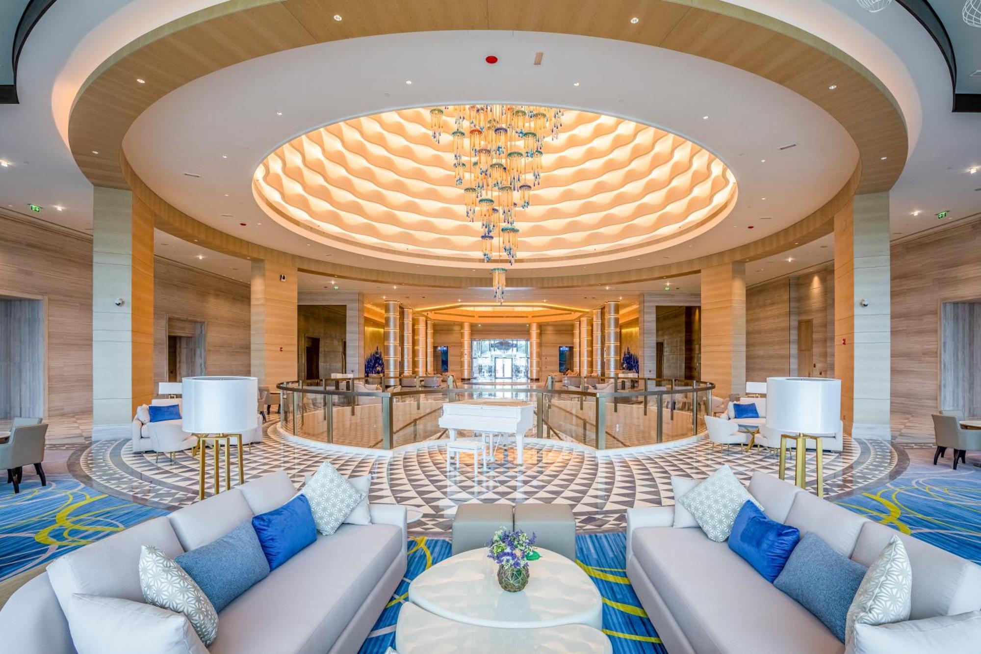 Rixos Marina Abu Dhabi Hotel Exterior foto Lobby