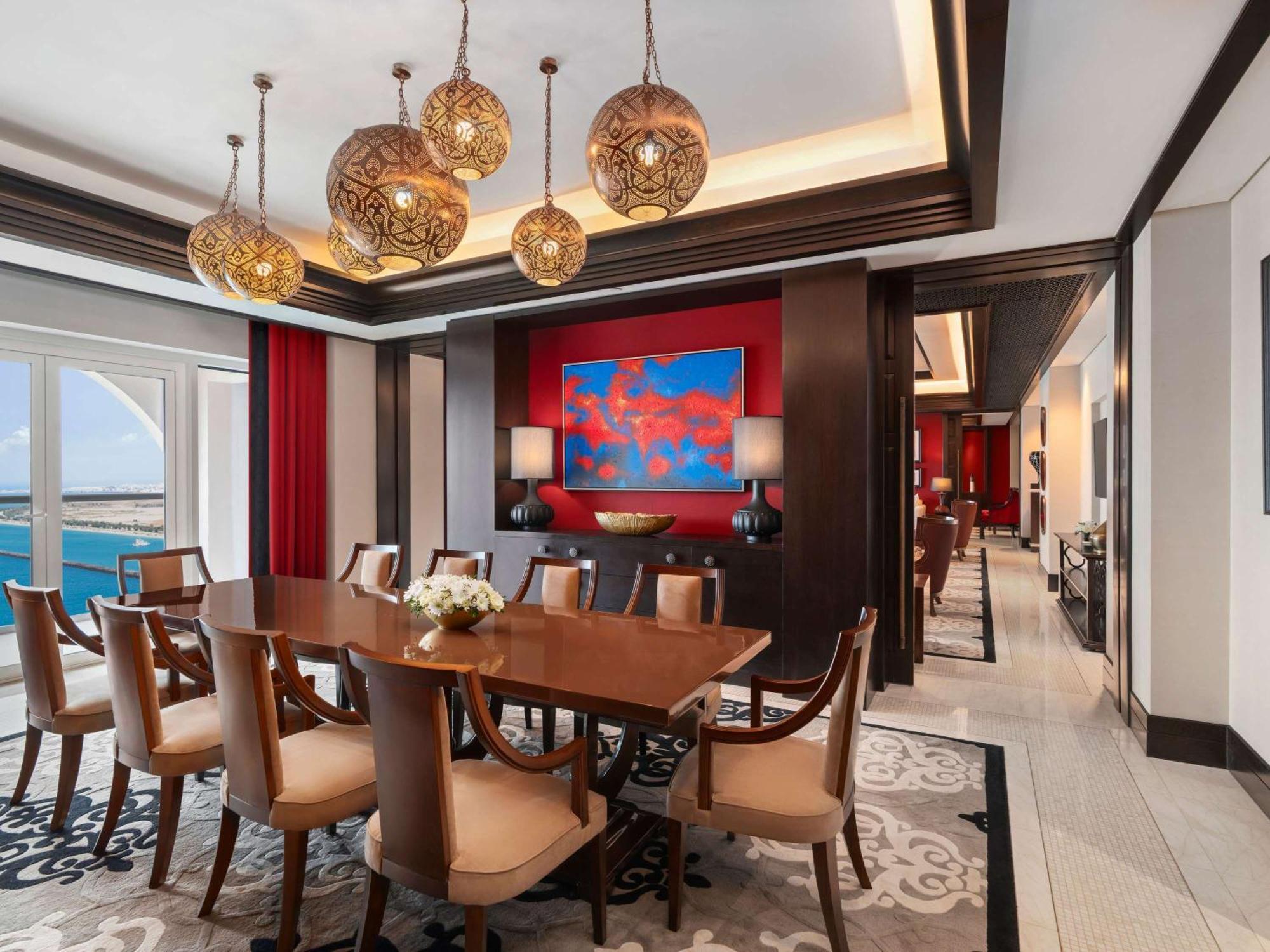 Rixos Marina Abu Dhabi Hotel Exterior foto Dining room in the Owner's Suite