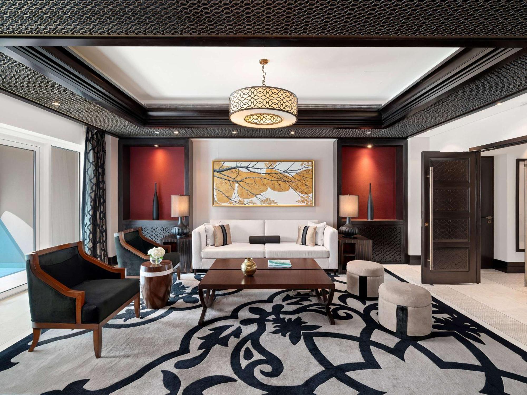 Rixos Marina Abu Dhabi Hotel Exterior foto The interior of the Presidential Suite