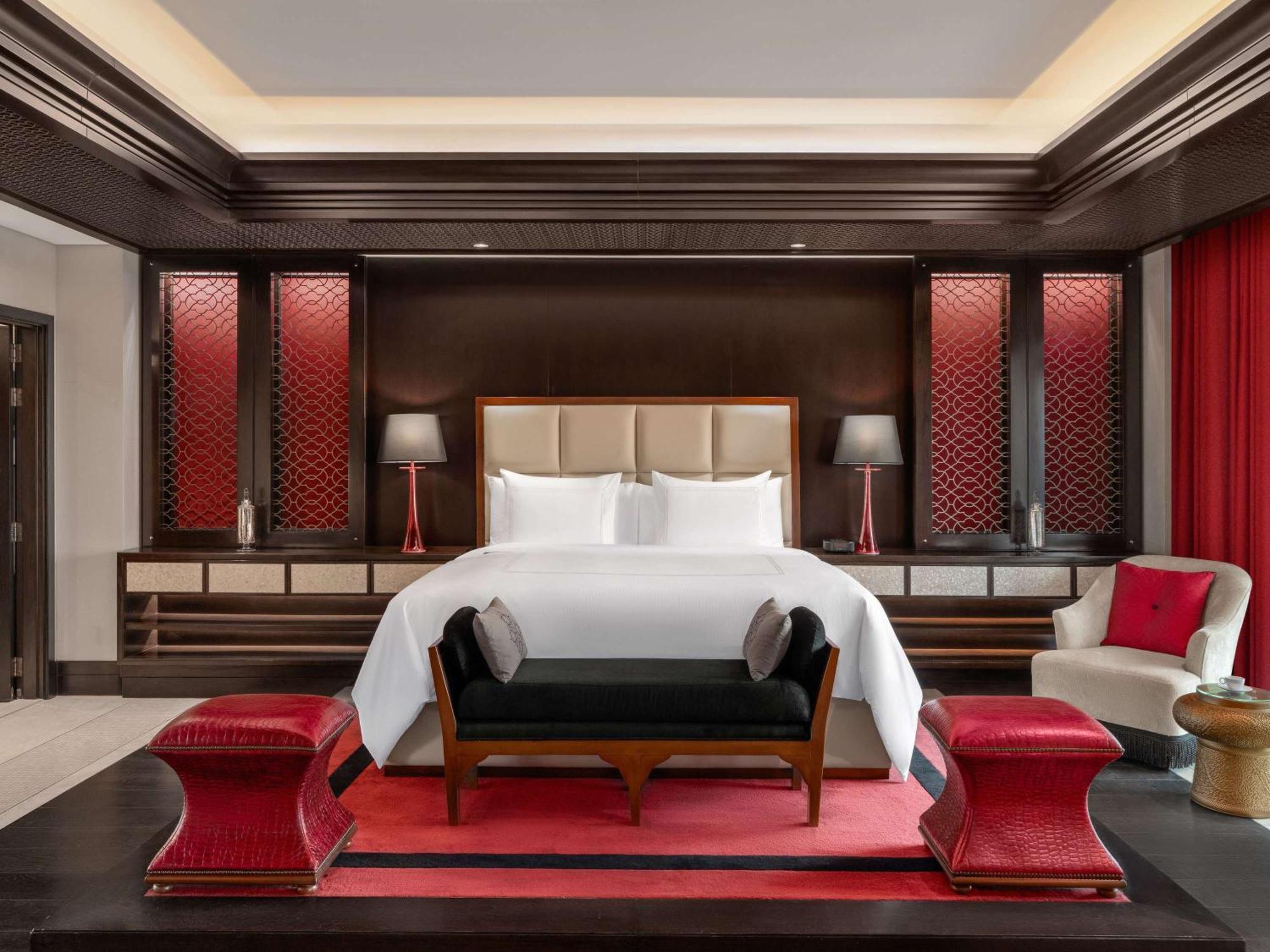 Rixos Marina Abu Dhabi Hotel Exterior foto A bedroom at the hotel